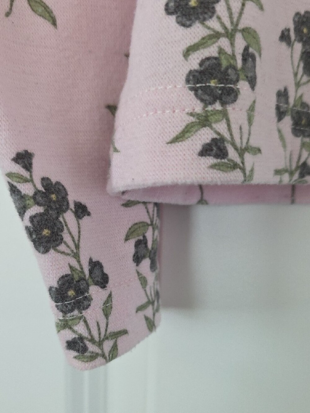 Pink Floral Button-Down Cardigan - Picture 4 of 6
